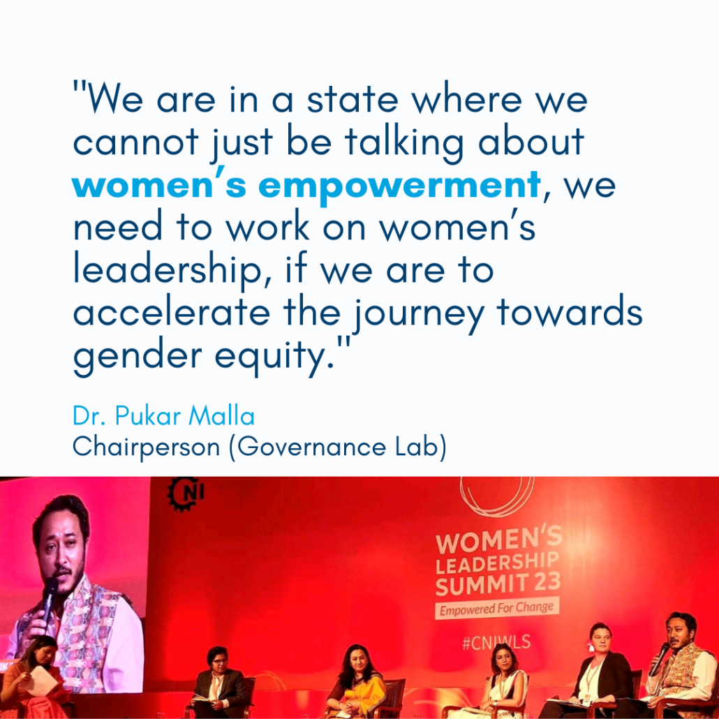Dr. Pukar Malla’s Reflection on Women Leadership Summit ‘023