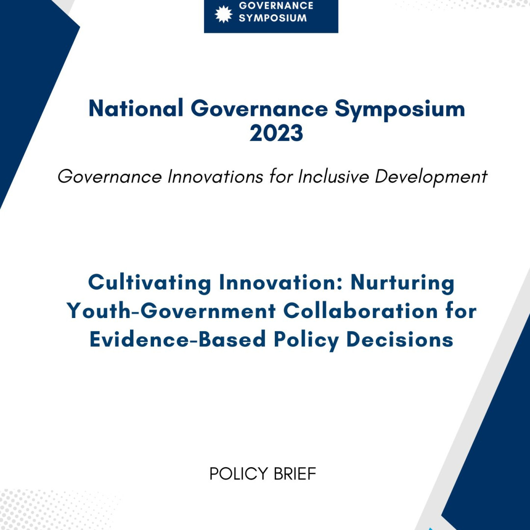 Cultivating Innovation: Nurturing Youth-Government Collaboration for Evidence-Based Policy Decisions