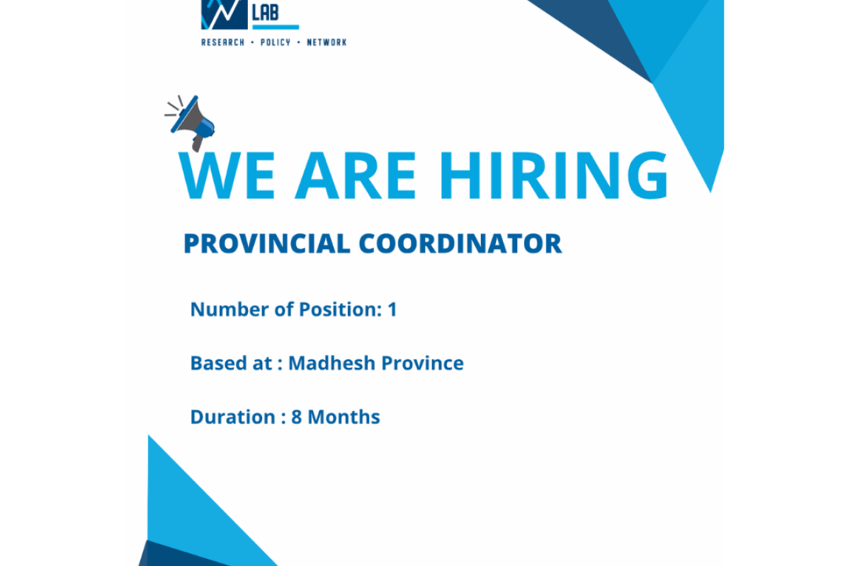 Provincial Coordinator (Madhesh)