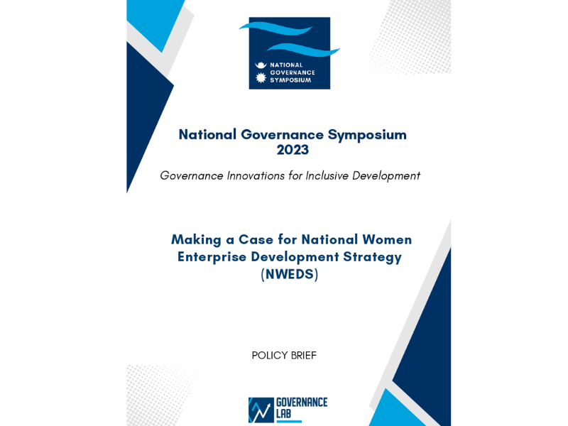 Making a Case for National Women Enterprise Development Strategy (NWEDS)