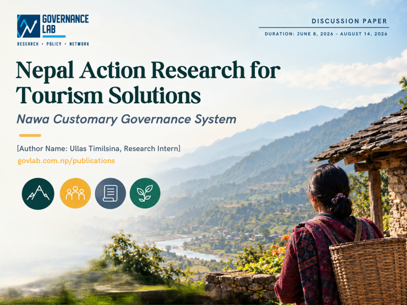  Nepal Action Research for Tourism Solutions  Discussion Paper  Nawa Customary Governance System