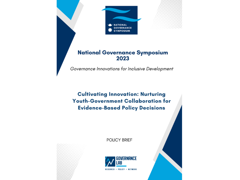 Cultivating Innovation: Nurturing Youth-Government Collaboration for Evidence-Based Policy Decisions